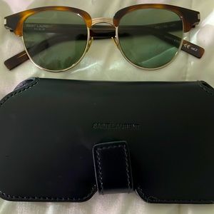 Authentic Saint Laurent Sunglasses with case SL 160 Slim